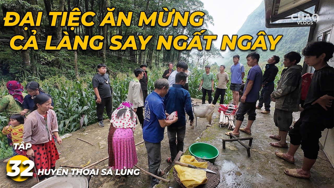 Huyền Thoại Sá Lủng T32 - Đại Tiệc Linh Đình Món Ngon Đặc Sắc Mừng Thành Công Một Nửa Quãng Đường.