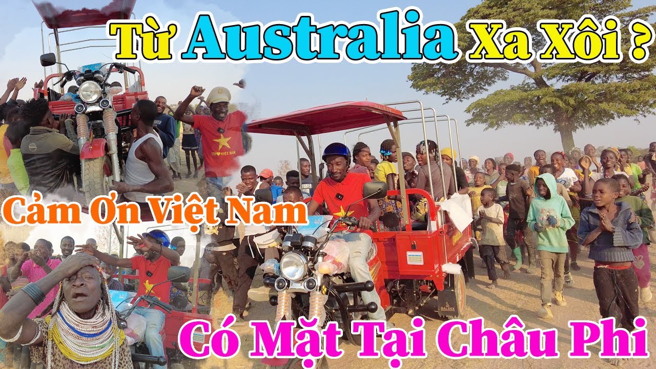 Công Giáp || Chuyên Cơ Mặt Đất Từ Australia Xa Xôi - Sau Chuyến hành Trình Dài Đã Cập Bến Bản Maiala