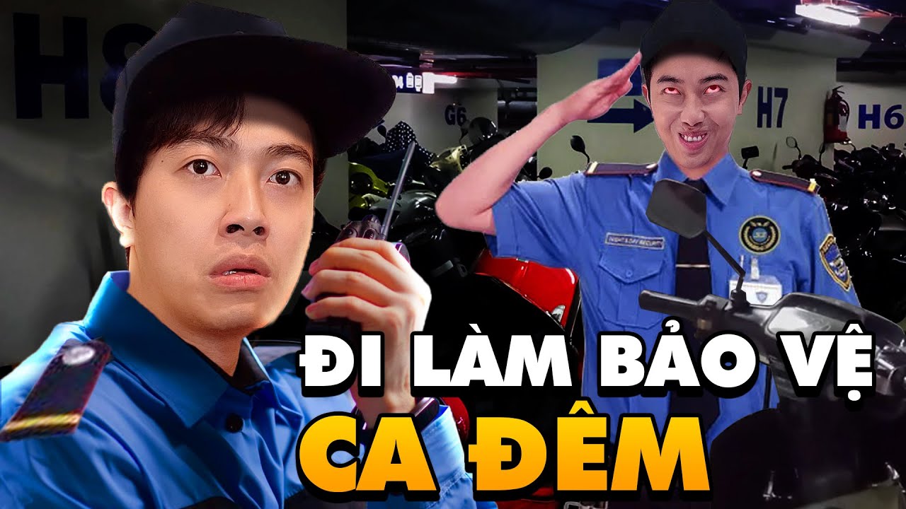 CrisDevilGamer đi làm bảo vệ ca đêm