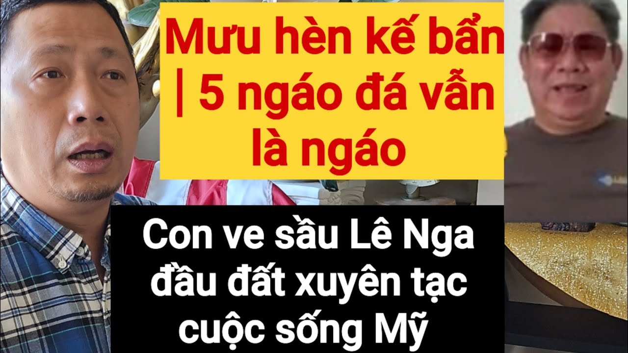 Phân tích bản gốc hai Việt Kiều Mỹ | con ve sầu Lê Nga cắt ghép xuyên tạc cuộc sống Mỹ