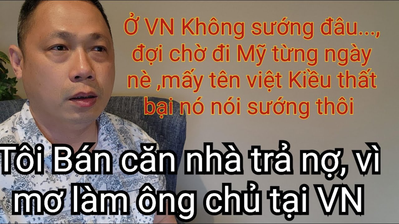 Sống Ở VN Không Lối Thoát | Tôi Chờ Từng Ngày Để Định Cư Mỹ