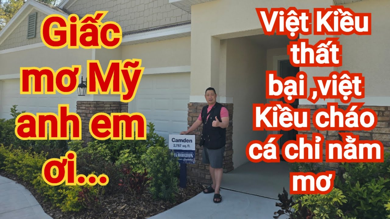 Ngôi nhà mơ ước của Việt Kiều Mỹ | review nhà mới xây ở Tiểu Bang Florida