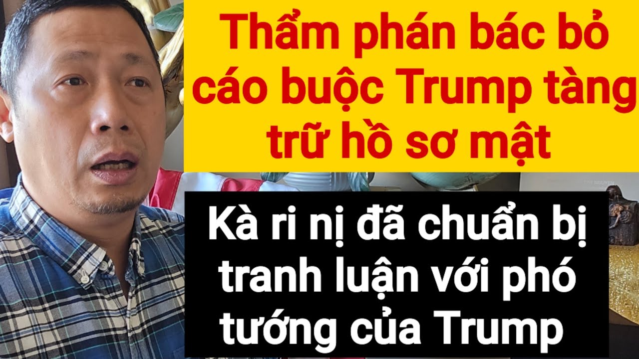 Trump tuyên bố phó tướng của mình | tất cả dự đoán đều sai