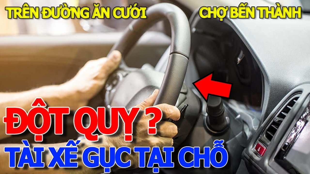 Bất ngờ TÀI.XẾ.GỤC.TẠI VÔ LĂNG trên đường chở khách ĂN ĐÁM CƯỚI & CÁI KẾT ĐAU LÒNG - CHỢ BẾN THÀNH