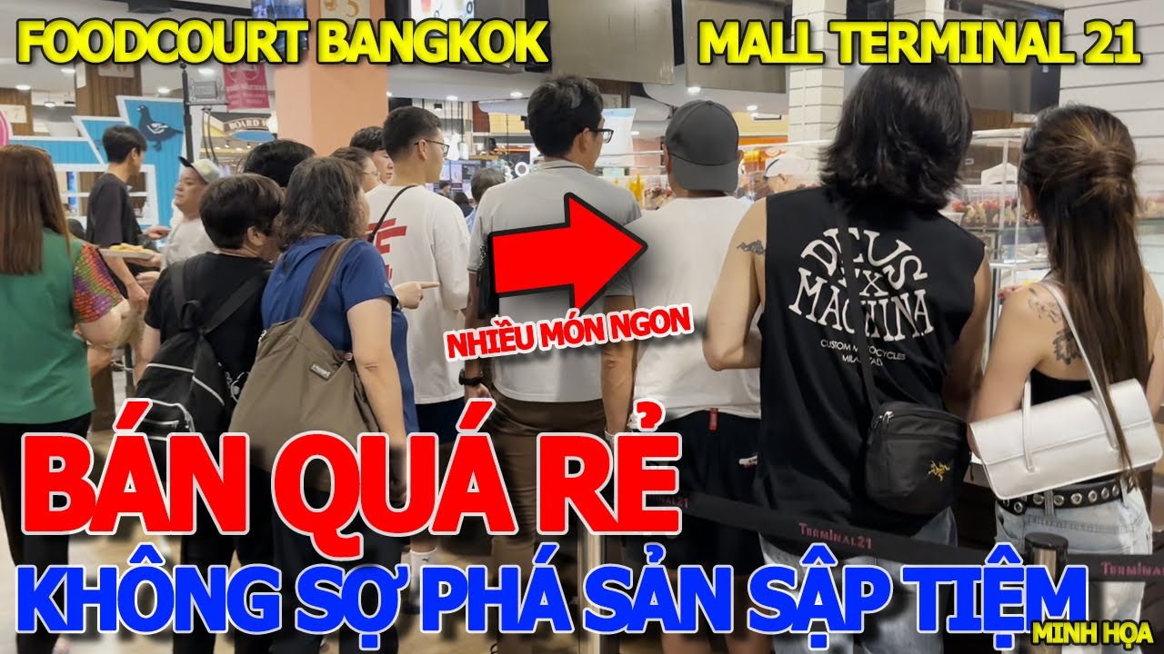 Hết hồn BÁN RẺ CHƯA TỪNG THẤY - FOOD COURT KHÔNG SỢ PHÁ SẢN - NHIỀU NHÀ HÀNG MÓN NGON TERMINAL 21