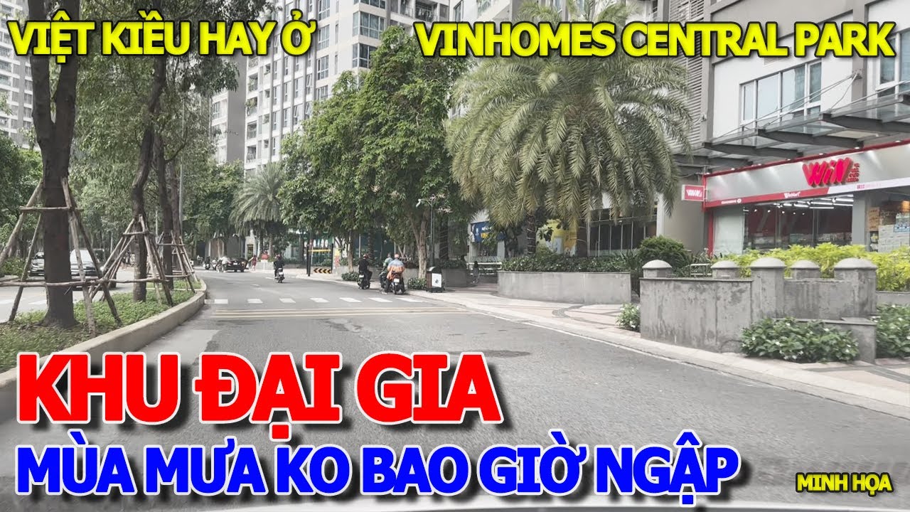 Tận mắt KHU NHÀ GIÀU SÀI GÒN MÙA MƯA KHÔNG BAO GIỜ NGẬP - VIỆT KIỀU & DU KHÁCH HAY Ở VINHOMES