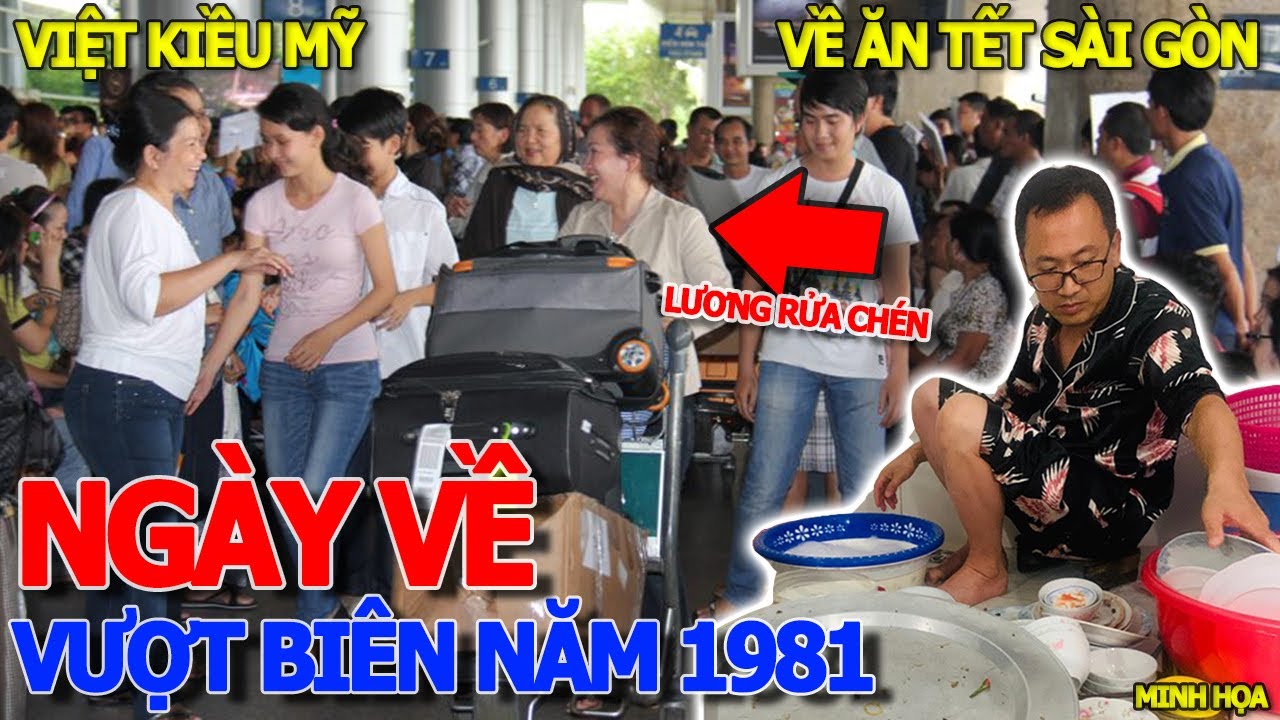 Việt kiều mỹ VƯỢT BIÊN NĂM 1981 & LƯƠNG RỬA CHÉN 2 ĐÔLA - THUÊ CĂN HỘ HÀ ĐÔ CENTROSA ĂN TẾT SÀI GÒN