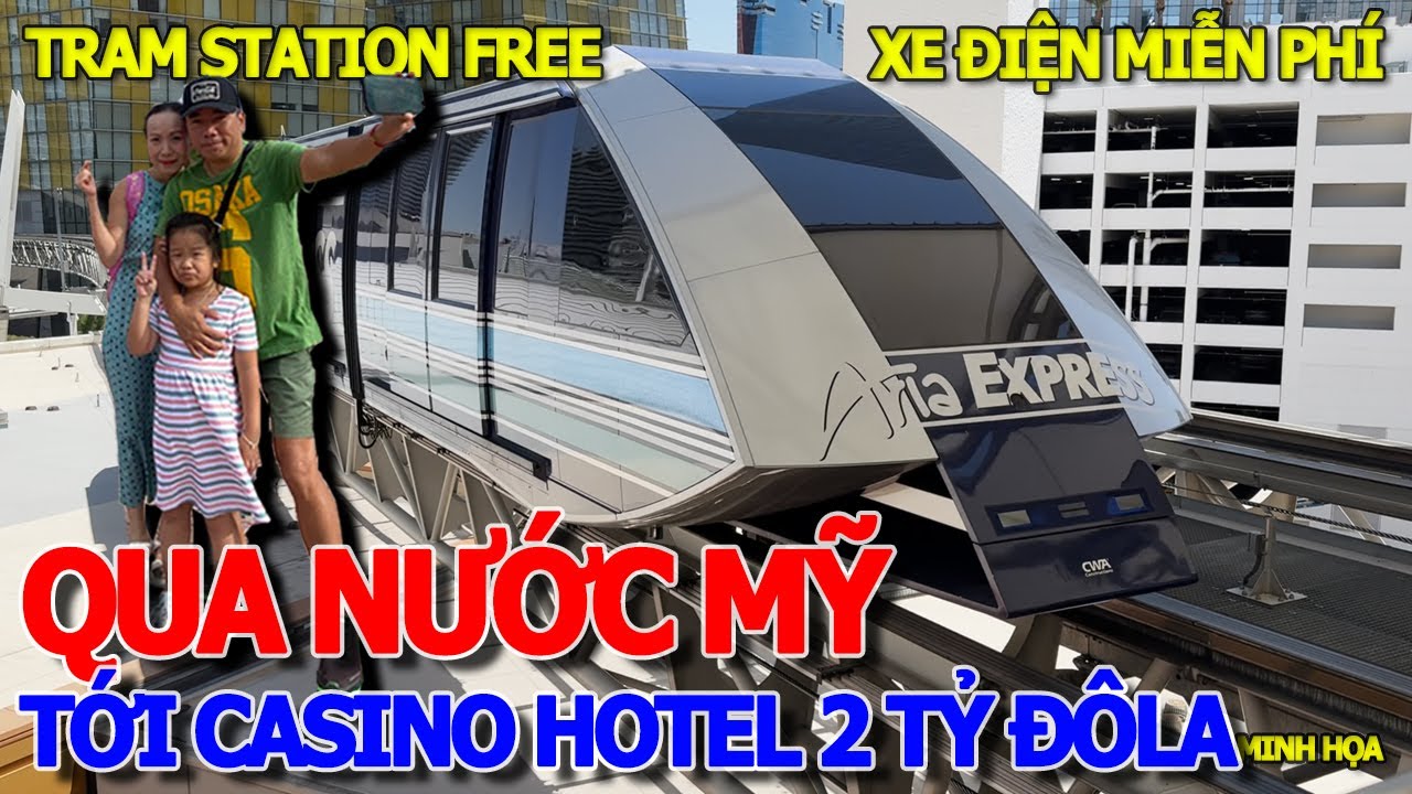 XỨ MỸ THIÊN ĐƯỜNG TỰ DO - MIỄN PHÍ XE ĐIỆN ĐẾN HOTEL BELLAGIO NỔI TIẾNG THÀNH PHỐ ĂN CHƠI LAS VEGAS