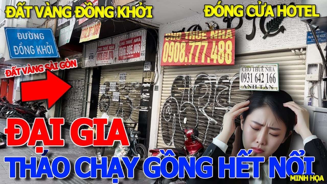 Thôi xong ĐẠI GIA ĐÓNG CỬA THÁO CHẠY trên con đường ĐẤT VÀNG KHÉT TIẾNG SÀI GÒN - ĐỒNG KHỞI & TỰ DO