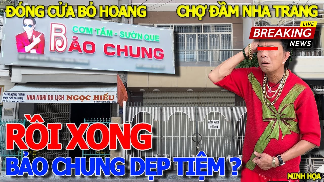 Rồi xong nhà hàng CƠM TẤM BẢO CHUNG - ĐÓNG CỬA SẬP TIỆM & CẢNH TƯỢNG KHỦNG KHIẾP CĂN NHÀ BỎ HOANG