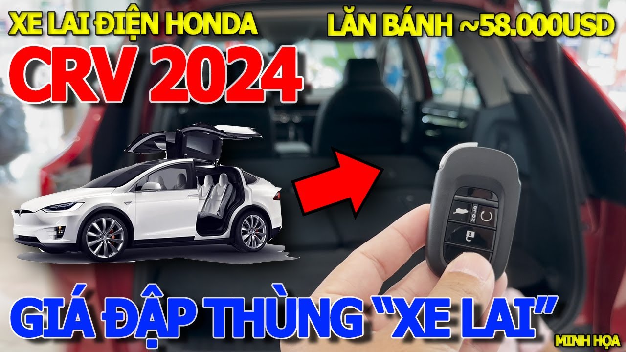 Té ngửa GIÁ TIỀN ĐẬP THÙNG XE "LAI ĐIỆN" HONDA CRV 2024 MẮC HƠN TESLA MỸ & .VINFAST "THẦN THÁNH"