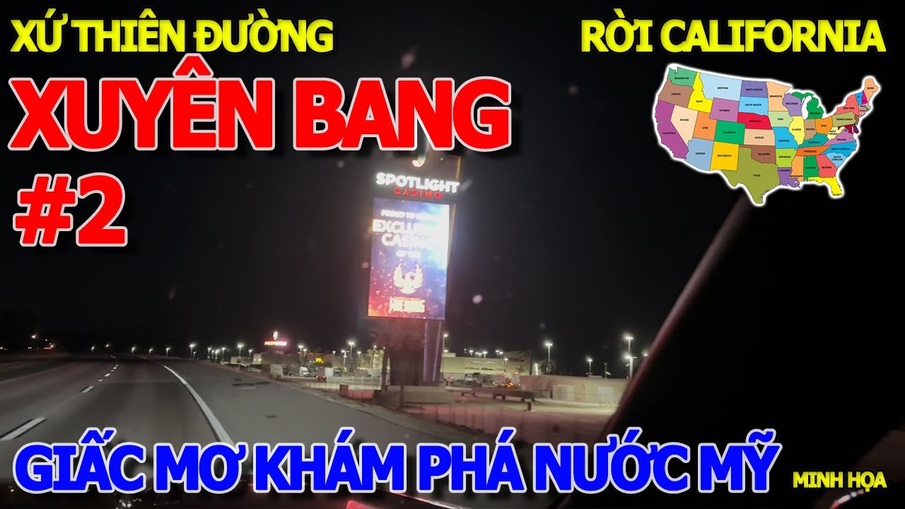 Ngỡ ngàng XỨ TỰ DO THIÊN ĐƯỜNG #2 - HÀNH TRÌNH CHẠY XUYÊN BANG NƯỚC MỸ RỜI CALI ĐẾN WHITE HOUSE