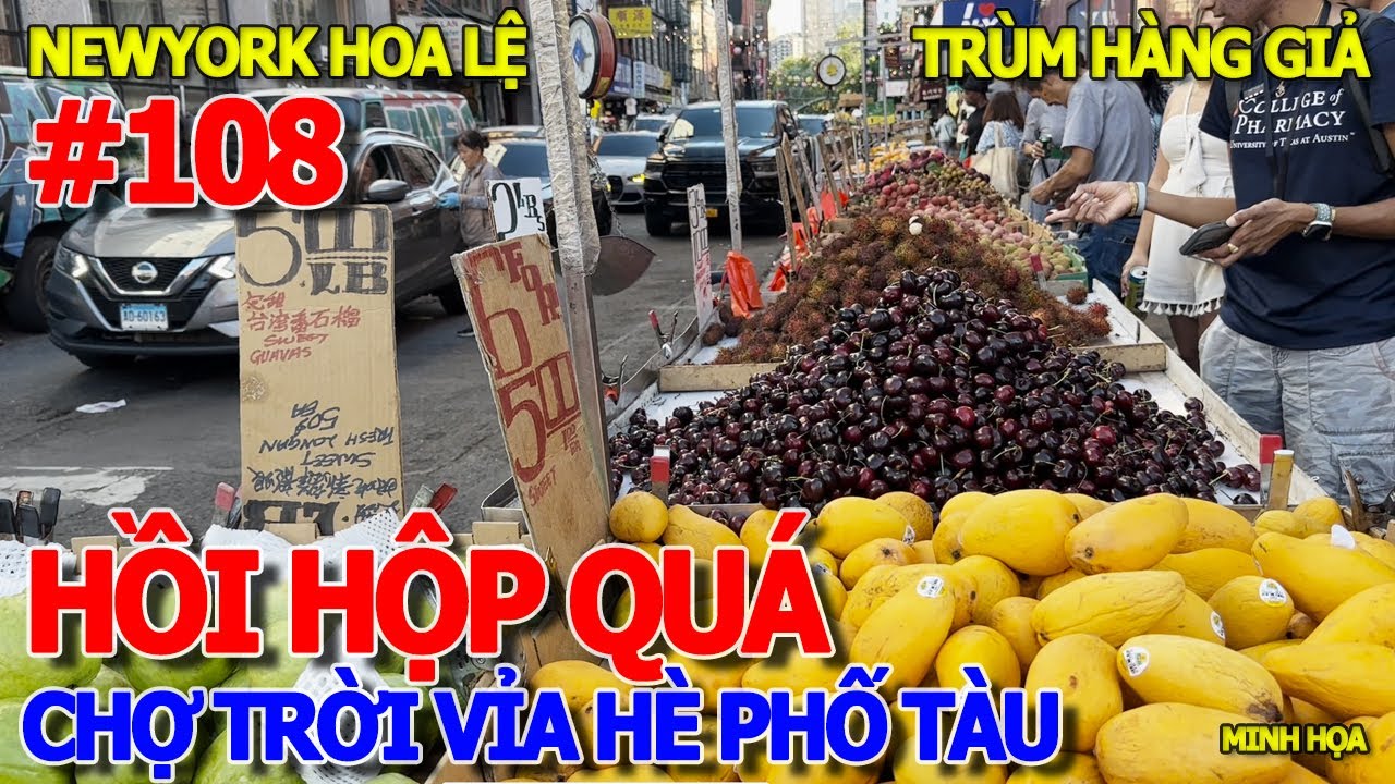 RẺ CHƯA TỪNG THẤY - CHỢ TRỜI VỈA HÈ PHỐ TÀU NEWYORK THIÊN ĐƯỜNG HÀNG GIẢ LỚN NHẤT NƯỚC MỸ VĨ ĐẠI