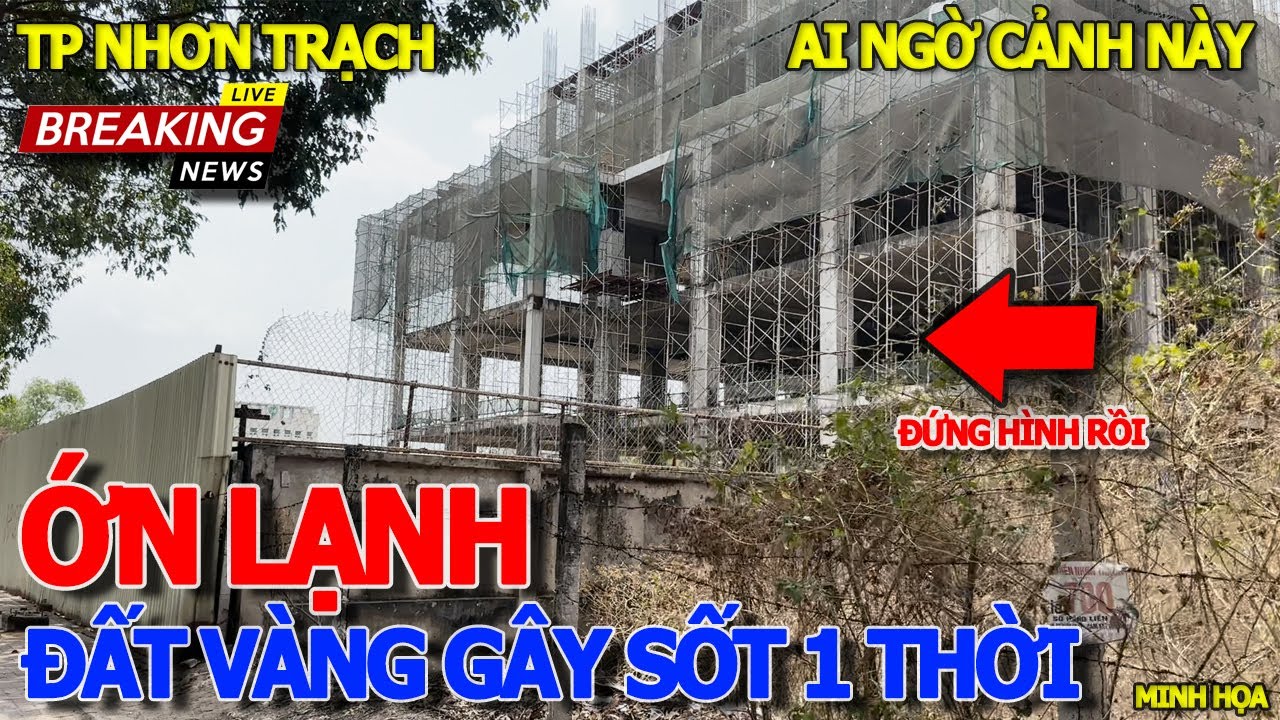 Ngỡ ngàng THÀNH PHỐ "ĐẤT VÀNG" SỐT BẤT ĐỘNG SẢN NỔI TIẾNG 1 THỜI - NHƠN TRẠCH BÂY GIỜ NHẬN KHÔNG RA