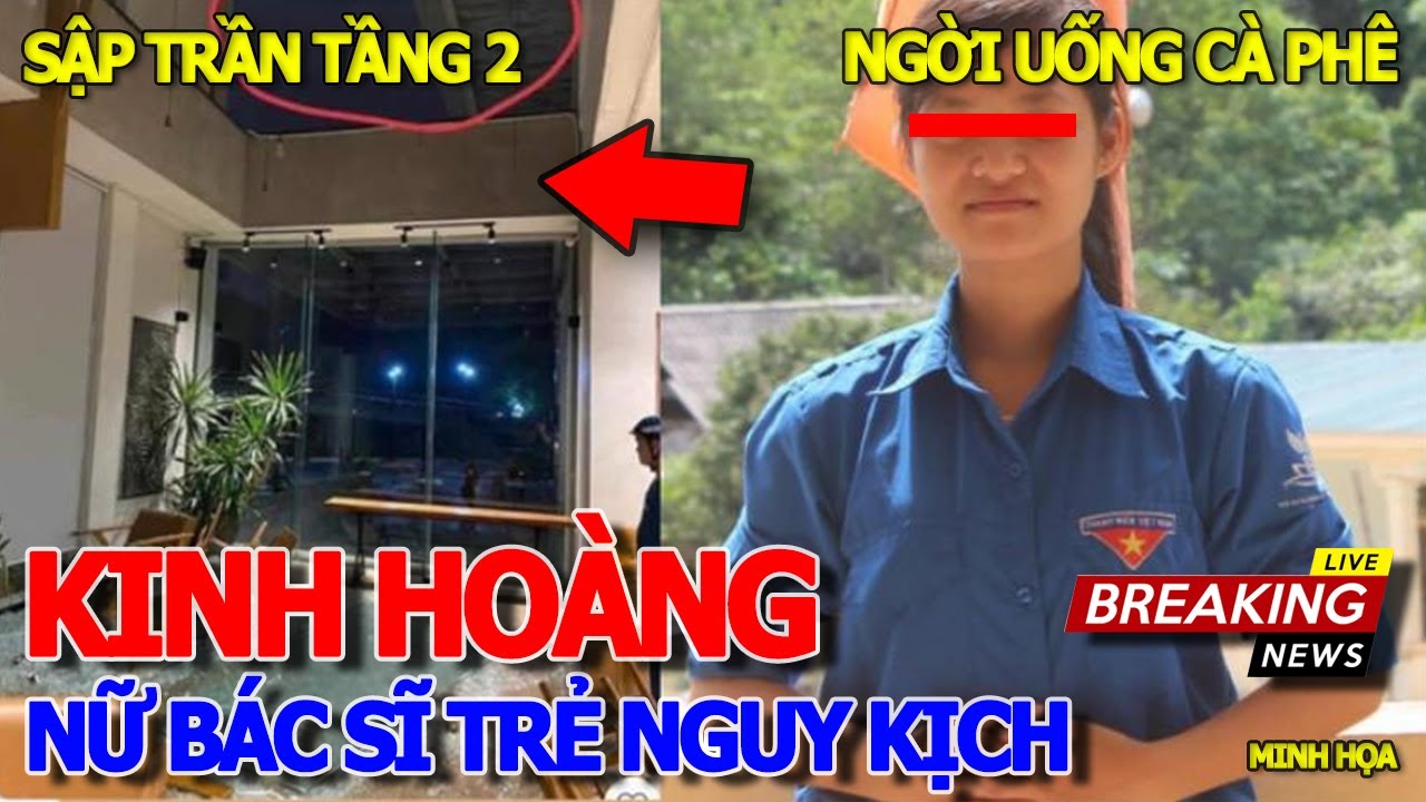 Quá.khủng.khiếp NỮ BÁC SĨ NGỒI UỐNG CÀ PHÊ BỊ SẬP TRẦN KÍNH.ĐÈ.NGUY.KỊCH - KHU NHÀ GIÀU THỦ THIÊM