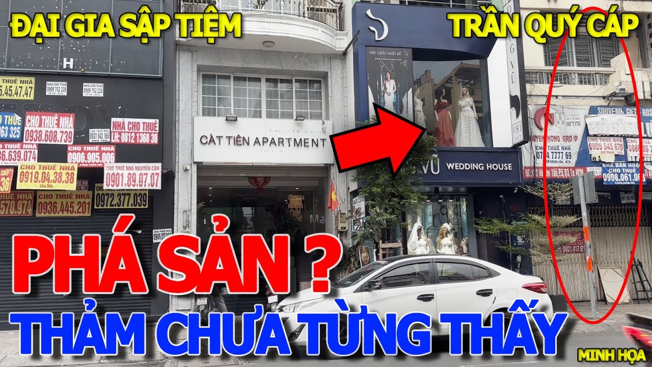 Sập tiệm ĐẠI GIA ĐÓNG CỬA PHÁ SẢN ? hàng loạt CĂN NHÀ MẶT TIỀN TRẦN QUÝ CÁP TREO BẢNG CHO THUÊ