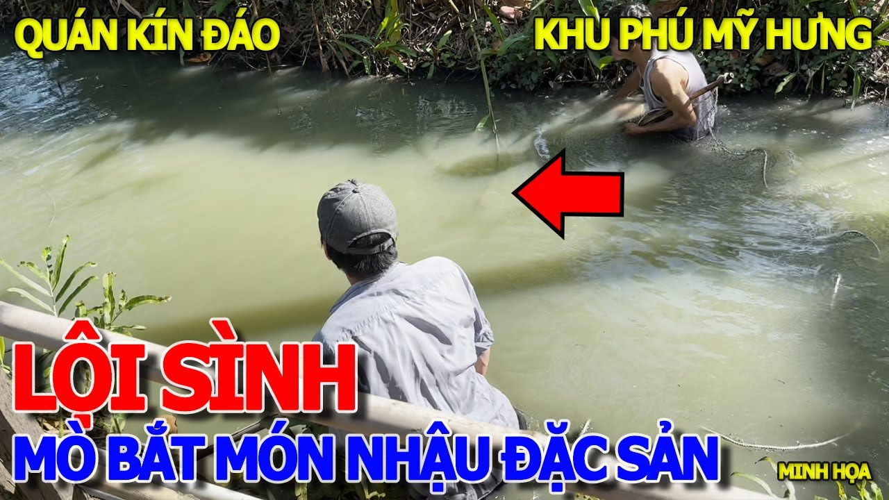 PHÁT HIỆN QUÁN "KÍN ĐÁO" NÚP LÙM KHU NHÀ GIÀU PHÚ MỸ HƯNG - LỘI SÌNH BẮT CÁ TRA MÓN NHẬU ĐẶC SẢN