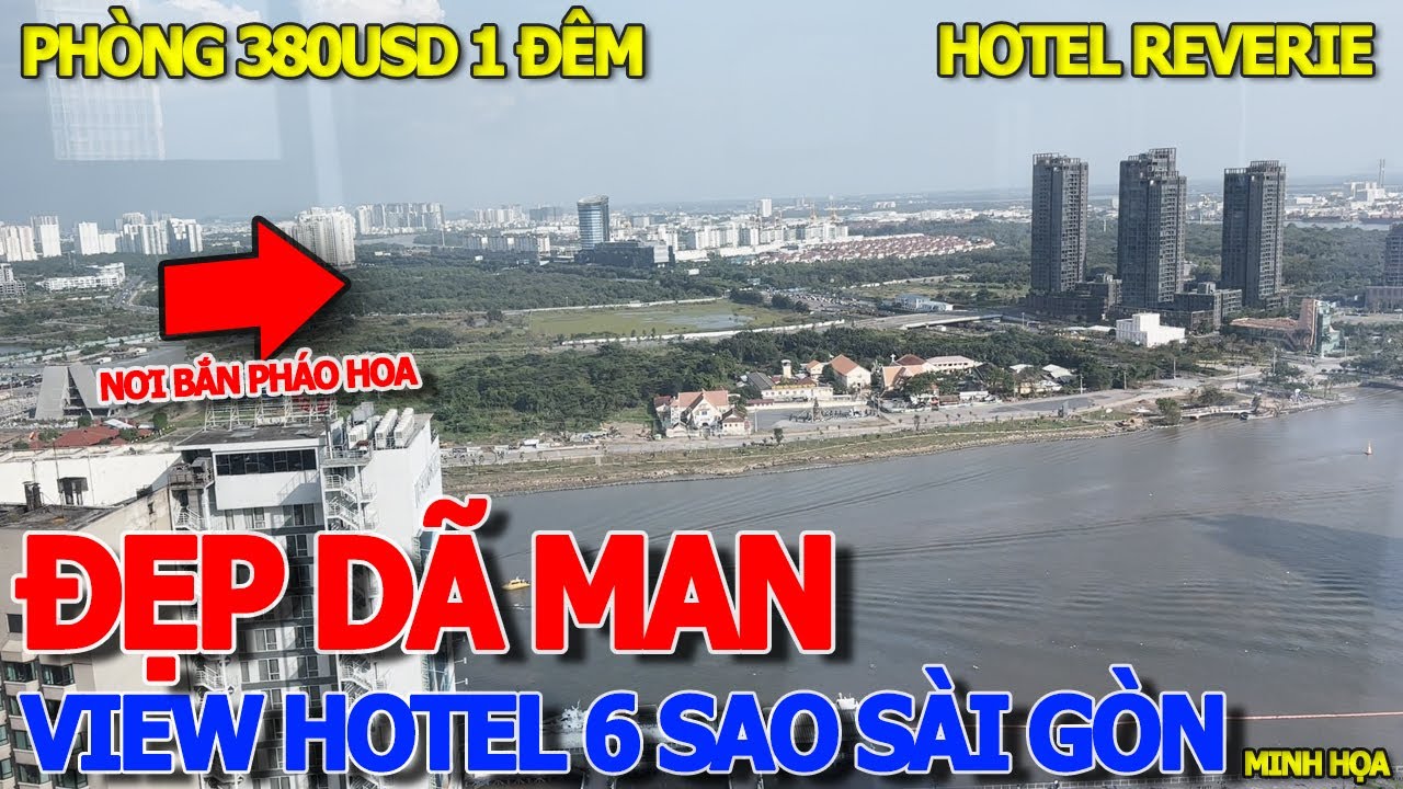 Phát hiện VIEW BẮN PHÁO HOA TẾT TÂY ĐẸP NHẤT SÀI GÒN - MENU 8TR TIỆC GIAO THỪA HOTEL 6 SAO REVERIE