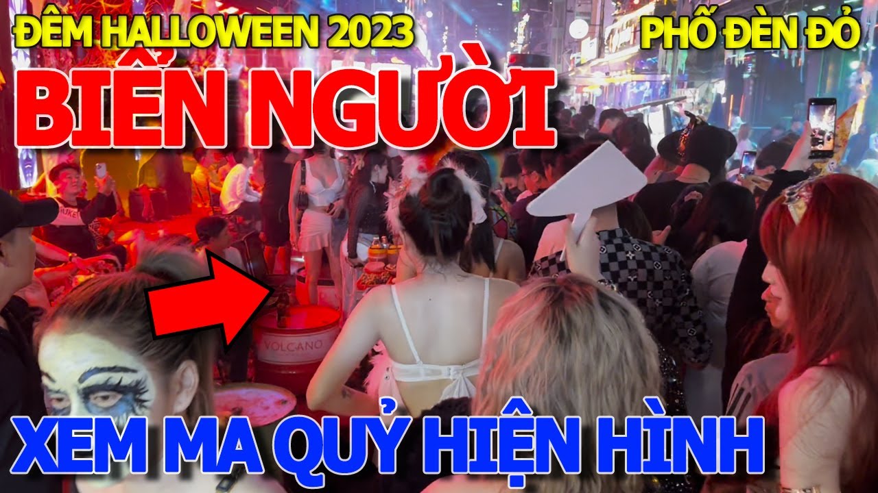 Khiếp.hãi RỪNG NGƯỜI CHEN CHÂN ĐI XEM "MA QUỶ" HIỆN HÌNH TẠI KHÉT.TIẾNG.SÀI GÒN - HALLOWEEN 2023