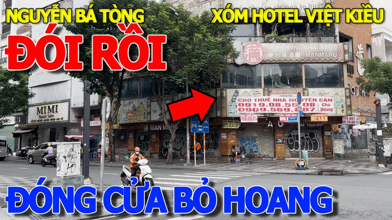 Thảm quá SÀI GÒN ƠI - SAO RA NÔNG NỔI NÀY - ĐÓNG CỬA BỎ HOANG nhà mặt tiền triệu đô PHỐ HÀNG RONG