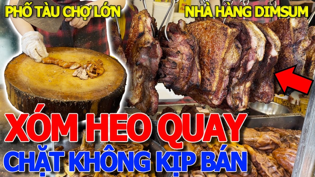 Hết nước chấm KHÁCH MUA KHÔNG KỊP BÁN - XÓM HEO QUAY & VỊT QUAY CHỢ LỚN - NHÀ HÀNG DIMSUM NGON NHẤT