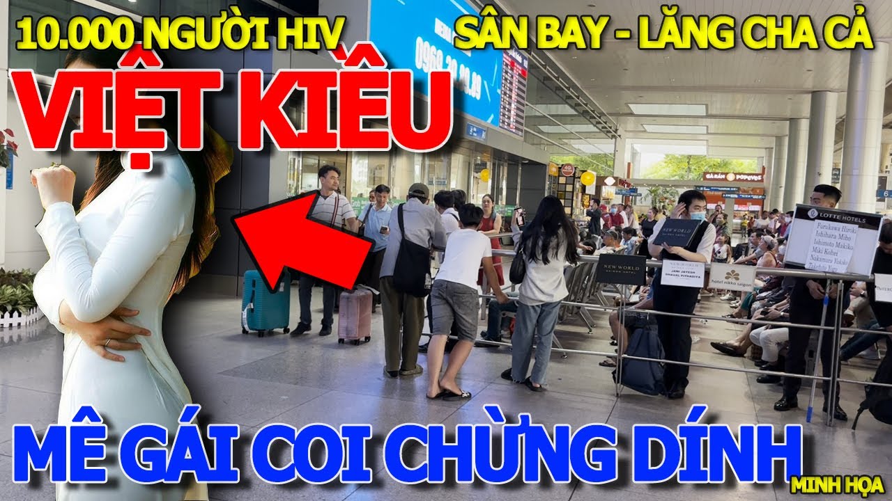 Thôi xong mấy chị VIỆT KIỀU THẢ CHỒNG VỀ SÀI GÒN COI CHỪNG "ĂN SẦU RIÊNG" - SÂN BAY SẮP VÔ MÙA ĐÔLA