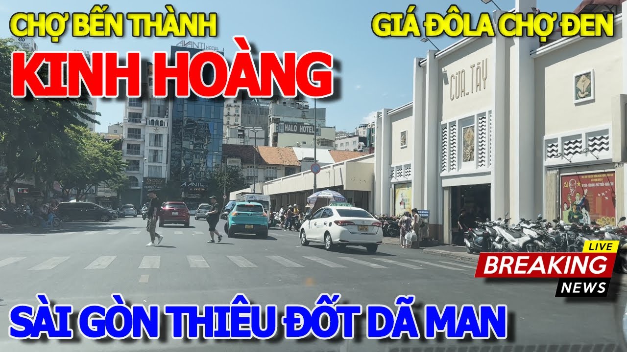 Nóng kinh hoàng SÀI GÒN SẮP .30 THÁNG 4 SẮP XẢY RA CHUYỆN GÌ - GIÁ ĐÔLA MỸ CHỢ ĐEN CHỢ BẾN THÀNH