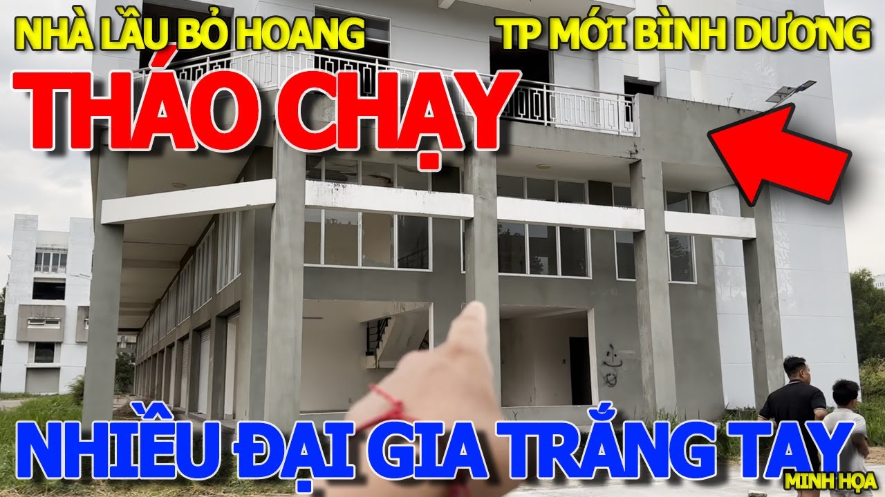 Kinh hoàng cảnh tượng BỎ CHẠY MẤT DÉP - HÀNG TRĂM CĂN NHÀ LẦU BỎ HOANG TIỀN BẠC ĐỔ SÔNG ĐỔ BIỂN RỒI