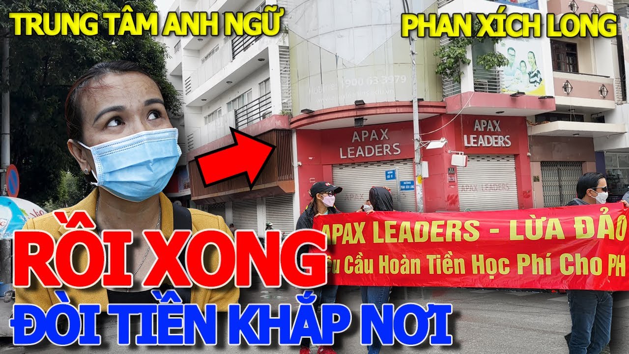 Thôi xong ĐÓNG CỬA KHÔNG THẤY TĂM HƠI hiện trường trung tâm anh ngữ PHỤ HUYNH VỪA KÉO NHAU ĐÒI TIỀN