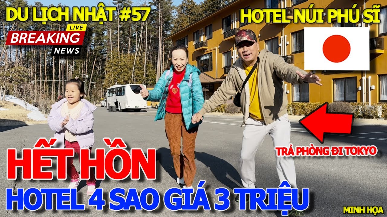 DU LỊCH NHẬT #57 - TRẢ PHÒNG HOTEL FUJINOMORI 4 SAO 3 TRIỆU/ĐÊM & ĂN BUFFET DÃ CHIẾN ĐI TOKYO #JAPAN