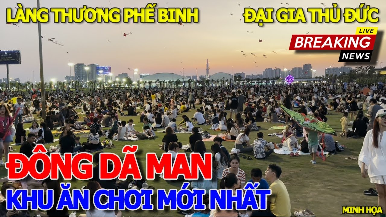 Phát hiện CHỖ ĂN CHƠI MỚI NHẤT SÀI GÒN CÁCH CHỢ BẾN THÀNH 13KM - KHU TRIỆU ĐÔLA THỦ ĐỨC GLOBAL CITY