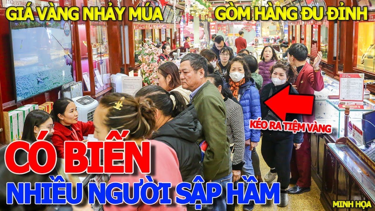 Rôi xong TỚI CÔNG CHUYỆN LUÔN - NHIỀU NGƯỜI "SẬP HẦM" GIÁ VÀNG BẤT NGỜ QUAY ĐẦU - ĐI BỘ PHÚ MỸ HƯNG