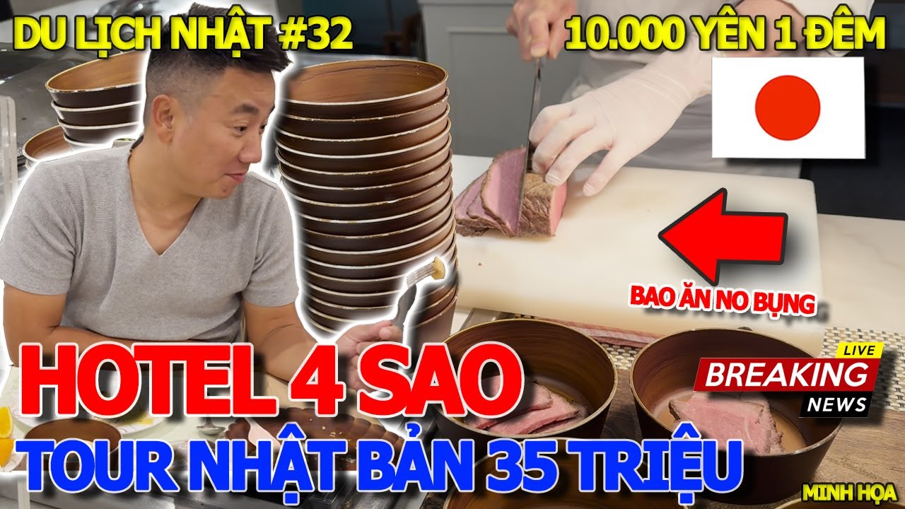 DU LỊCH NHẬT BẢN #32 TOUR 35 TRIỆU - NHẬN PHÒNG HOTEL 4 SAO LOISIR TOYOHASHI 10.000 YÊN 1 ĐÊM BAO ĂN