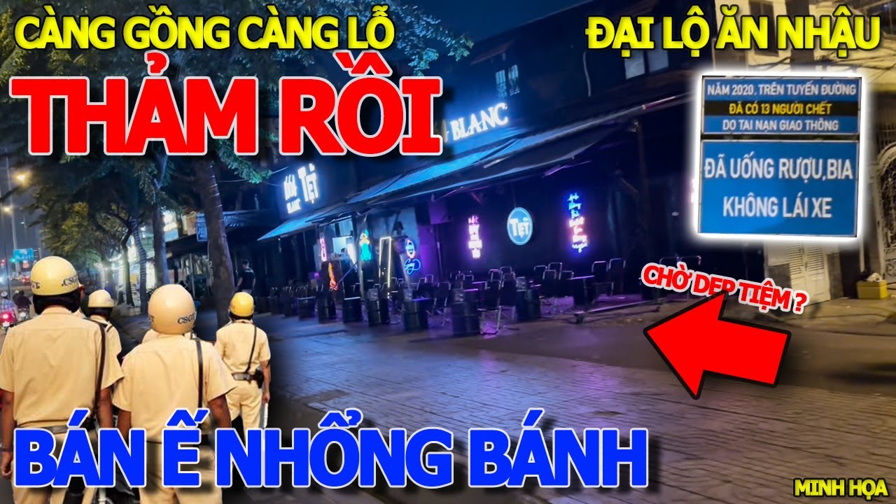 Thôi xong HÀNG LOẠT QUÁN NHẬU BẾ TẮC cùng chung số phận - ĐẠI LỘ NHÀ HÀNG ĂN NHẬU KHÉT TIẾNG SÀI GÒN