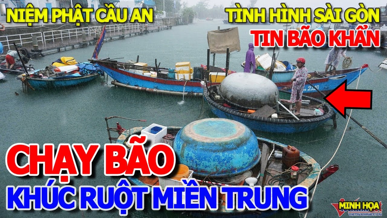 CHẠY BÃO THỤT MẠNG - KHÚC RUỘT MIỀN TRUNG CĂNG MÌNH ĐỐI PHÓ BÃO SỐ 4 Á THẤP NHIỆT ĐỚI SẮP TRÀN VÀO