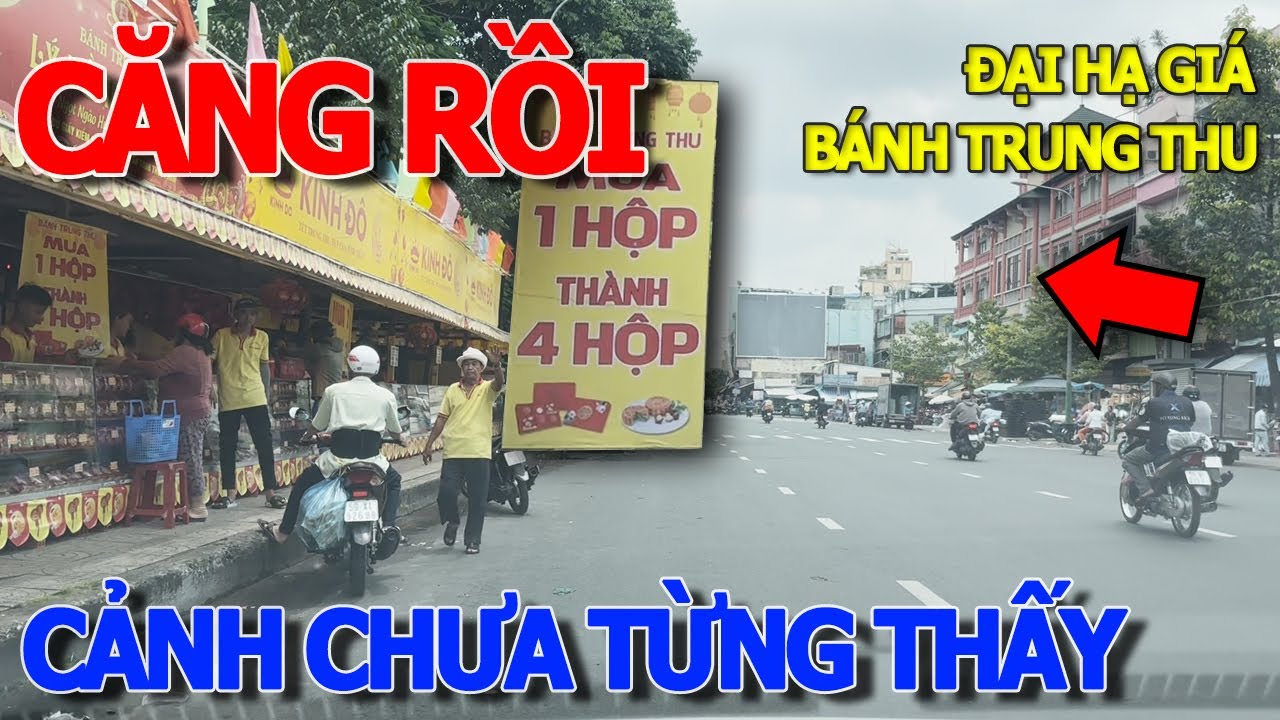 Thôi xong XUẤT HIỆN CẢNH TƯỢNG NÀY NGAY TẠI CHỢ LỚN - TẾT TRUNG THU - ĐẠI LỘ ĐÔNG TÂY VÕ VĂN KIỆT