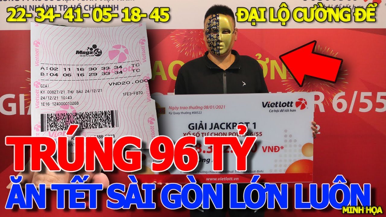 Không thể tin nổi SÀI GÒN CẬN TẾT TRÚNG SỐ VIETLOTT LIÊN TỤC - GIẢI JACKPOT 96 TỶ BÁN TẠI QUẬN 11