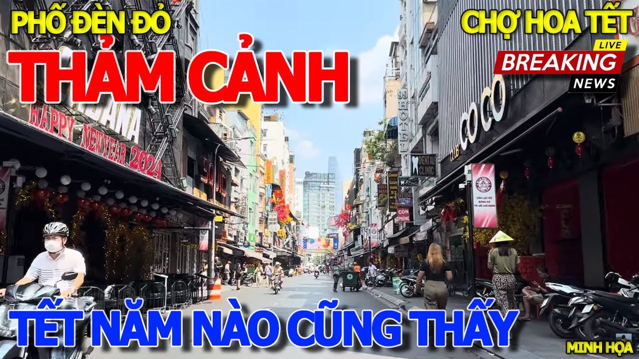 Thảm cảnh TẾT NÀO CŨNG THẤY - GIÂY PHÚT XẢ HÀNG VỚT VÁT CHỢ HOA TẾT CÔNG VIÊN 23-9 & PHỐ BÙI VIỆN