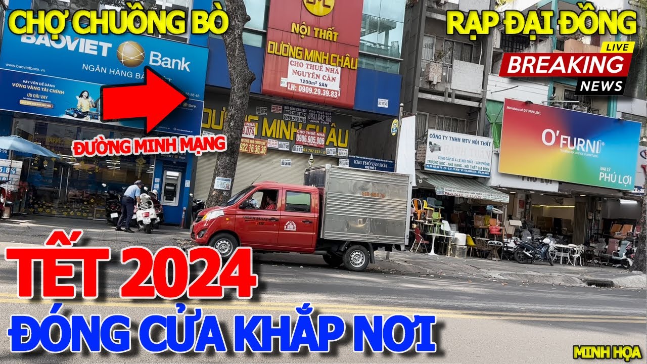 Thê thảm CHƯA TỪNG THẤY ĐẦU NĂM TẾT GIÁP THÌN 2024 KHẮP NƠI LÀM ĂN ĐÓNG CỬA DẸP TIỆM - CHỢ CHUỒNG BÒ