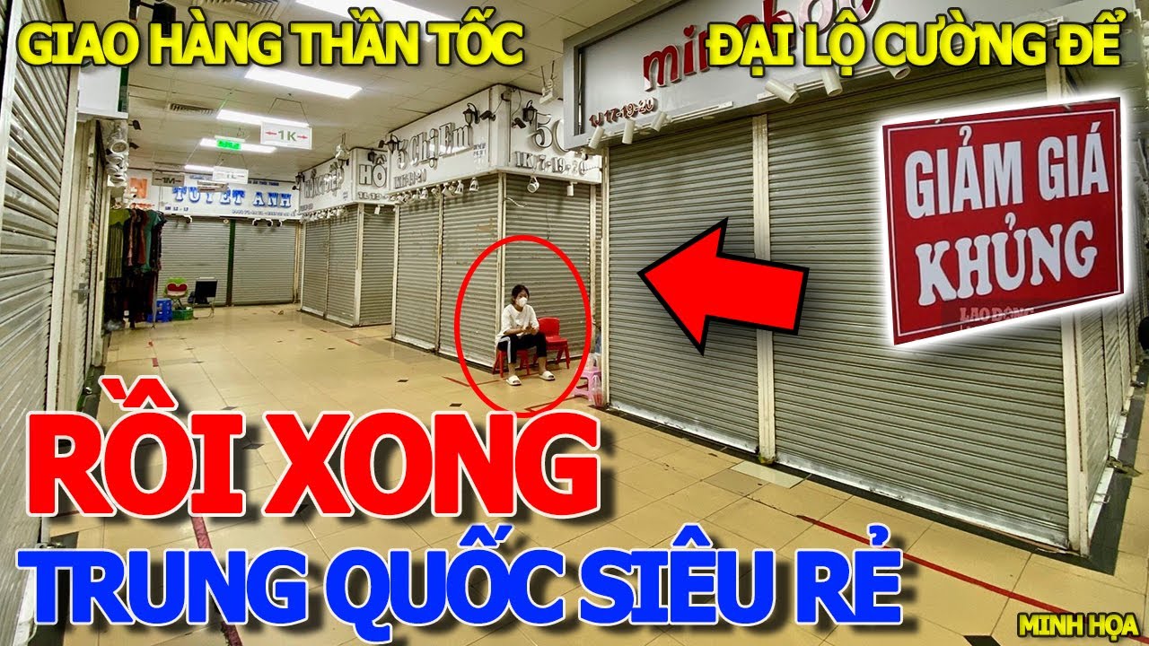 Thôi xong TRUNG QUỐC GIAO HÀNG THẦN TỐC SIÊU RẺ & NHIỀU NƠI ĐÓNG CỬA TIỆM HÀNG LOẠT SÀI GÒN NGÀY NAY