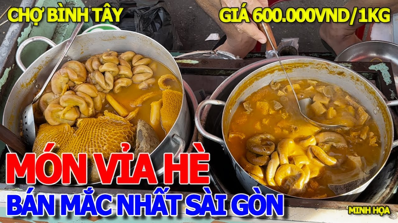 BẤT NGỜ XUẤT HIỆN ĐÁM ĐÔNG NGAY CHỢ BÌNH TÂY - NGỒI VỈA HÈ ĂN MÓN ĐẶC SẢN NỔI TIẾNG KHU CHỢ LỚN.