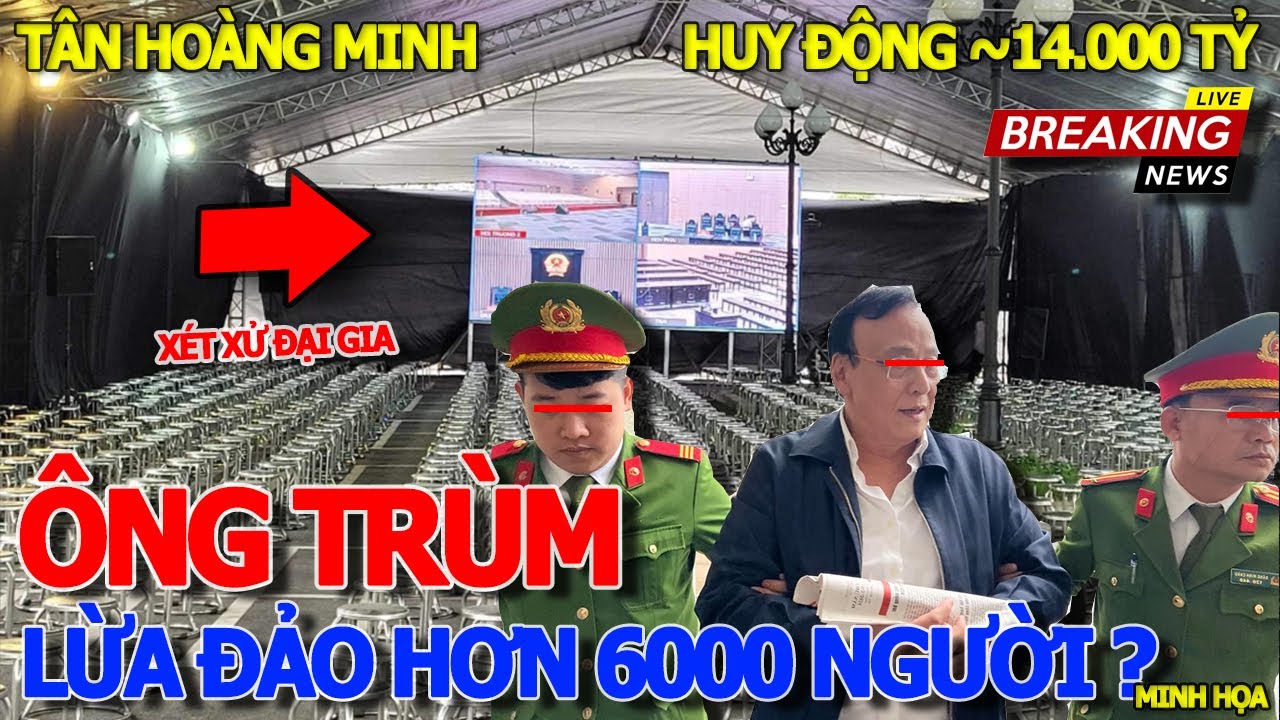 Chuyện lạ chưa từng thấy HƠN 1400 NHÀ ĐẦU TƯ BỊ HẠI GỬI ĐƠN XIN GIẢM .ÁN CHO ÔNG TRÙM TÂN HOÀNG MINH