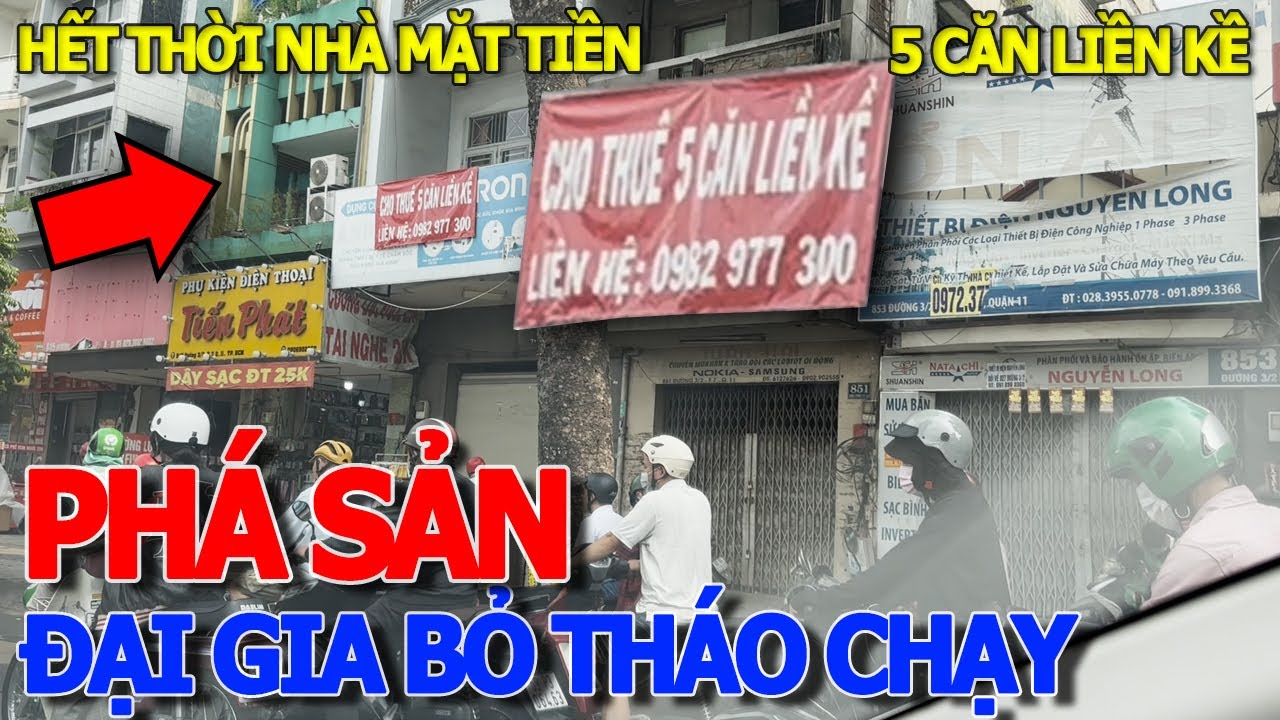 Toang thiệt rồi ĐẠI GIA "NHÀ MẶT TIỀN" THẢM CHƯA TỪNG THẤY - HÀNG LOẠT ÔNG LỚN ĐÓNG CỬA THÁO CHẠY