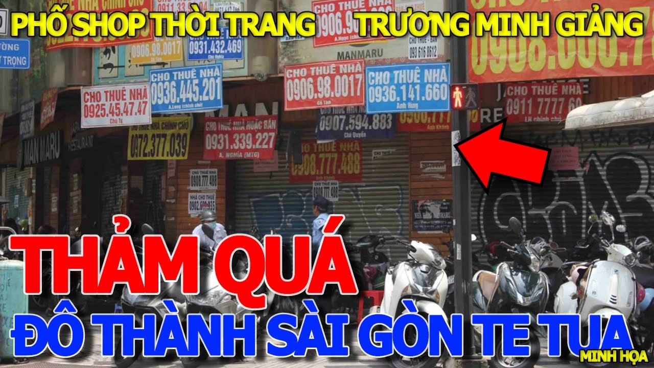 Thảm chưa từng thấy PHỐ SHOP THỜI TRANG NỔI TIẾNG ĐÔ THÀNH SÀI GÒN hàng loạt nhà MẶT TIỀN ĐÓNG CỬA