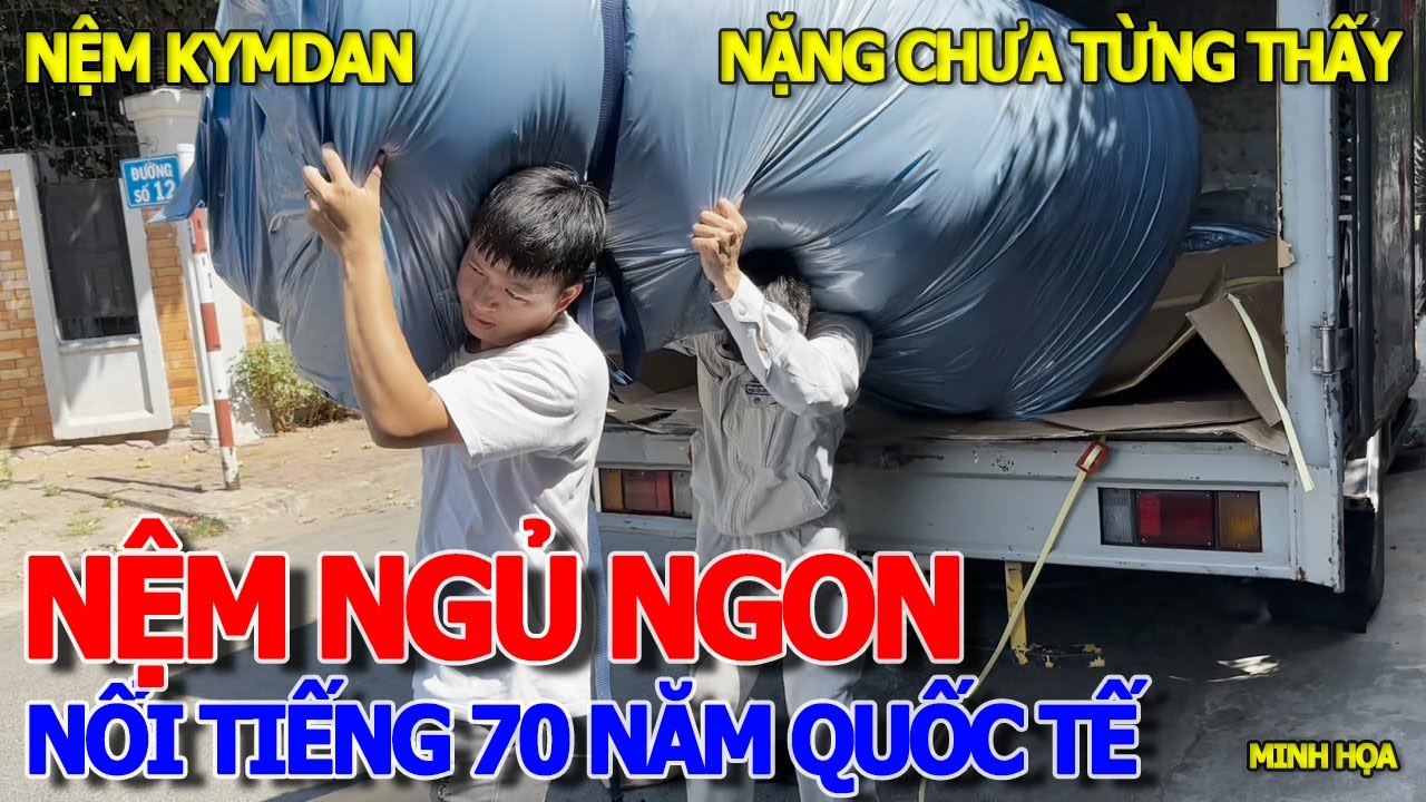 Giao tận nhà NỆM KYMDAN QUỐC DÂN NỔI TIẾNG NGỦ NGON HƠN 70 NĂM & TẤM NỆM KYMDAN 25 NĂM KO XI NHÊ