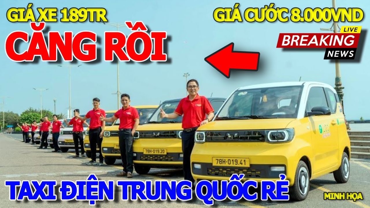 CĂNG CHO VINFAST VF3 RỒI - XUẤT HIỆN DÀN XE ĐIỆN TAXI TRUNG QUỐC WULING GIẢM GIÁ KỊCH SÀN 189 TRIỆU