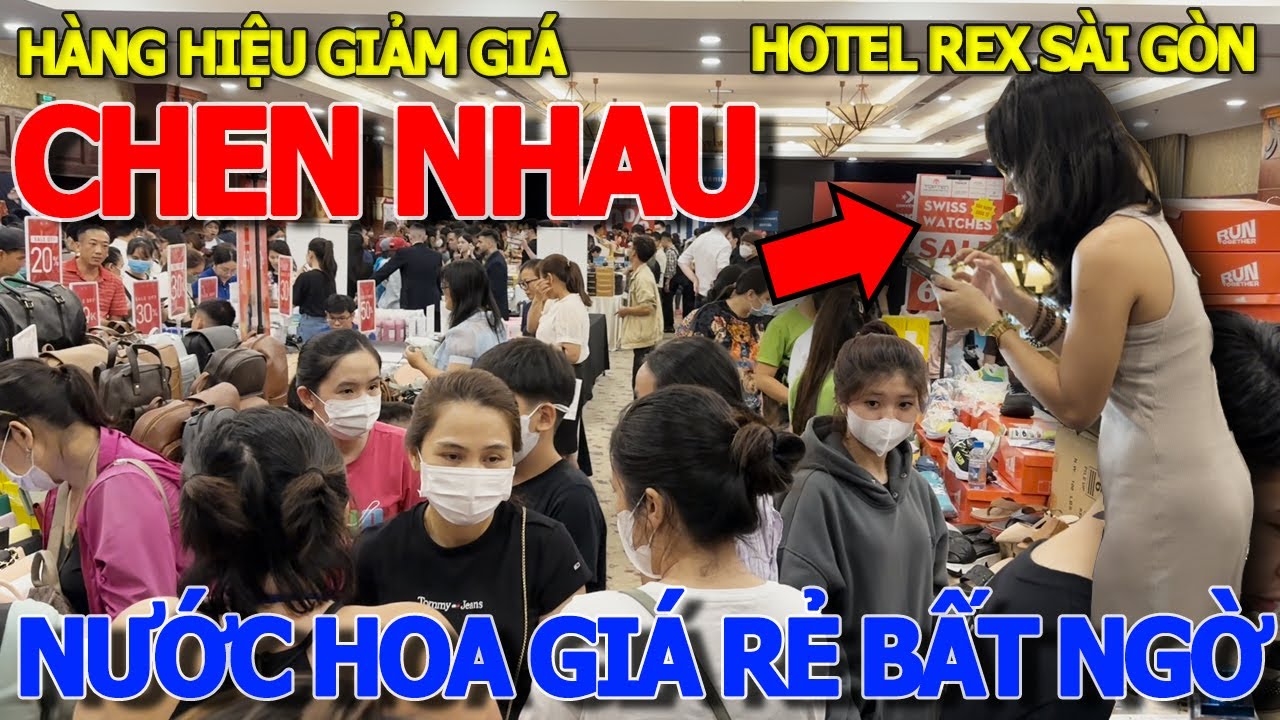 Bất ngờ cảnh tượng ĐẠI GIA SÀI GÒN TRÀN VÀO KHÁCH SẠN REX 5 SAO - CHEN NHAU SHOPPING HÀNG HIỆU SALE