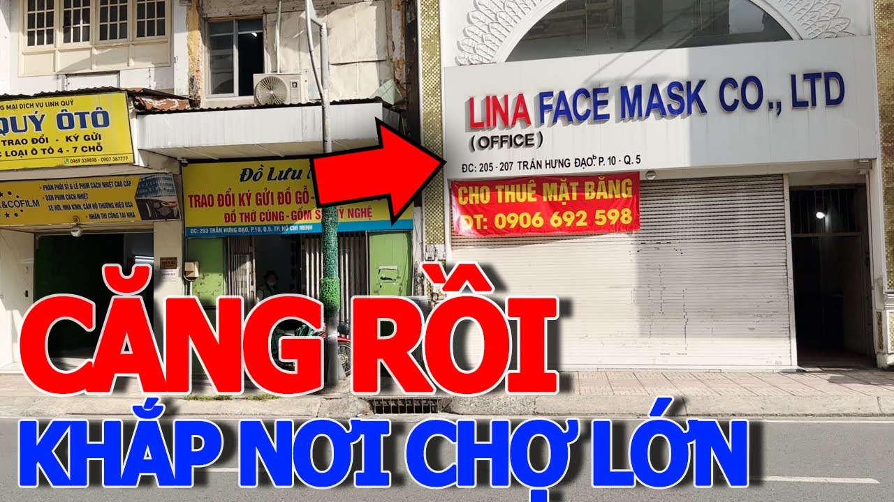 Thôi xong CHỢ LỚN SAO RA NÔNG NỔI NÀY - hàng loạt CĂN NHÀ MẶT TIỀN HÀO HUÊ ĐÓNG CỬA & CHO THUÊ NHÀ