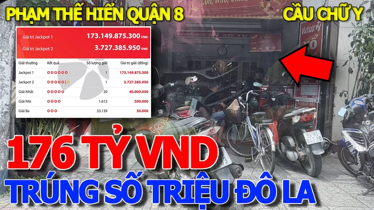 Bất ngờ THẦN TÀI GÕ CỬA quận 8 phạm thế hiển TRÚNG SỐ VIETTLOT HƠN 173 TỶ ĐỒNG - CHỢ RẠCH ÔNG