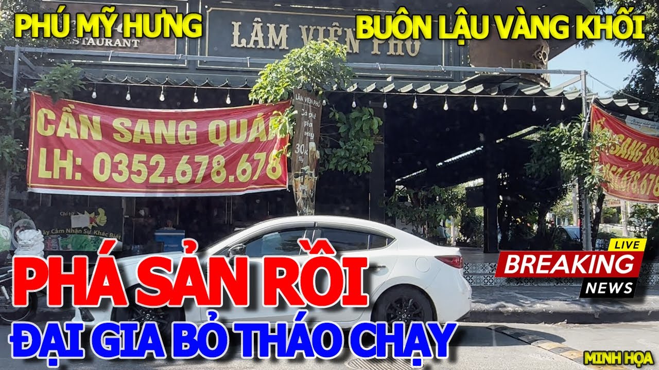 Thê thảm chưa từng thấy HÀNG LOẠT ĐẠI GIA ĐÓNG CỬA THÁO CHẠY KHU ĂN CHƠI KOREA NỔI TIẾNG PHÚ MỸ HƯNG